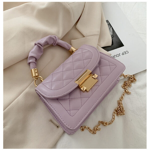 Fashionable Polyurethane One-Shoulder Bag
