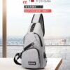 Chest Bag, Shoulder Bag, Backpack, 2024 Collection, Korean Style, Oxford Cloth